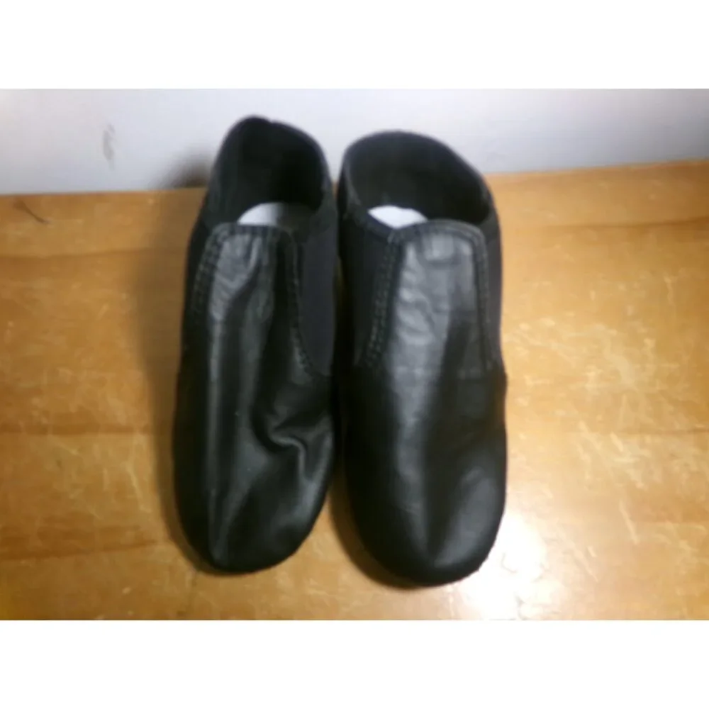 Pre-Owned Dance Jazz Shoes Leo's 5M Adult Slip On Leather Split Sole